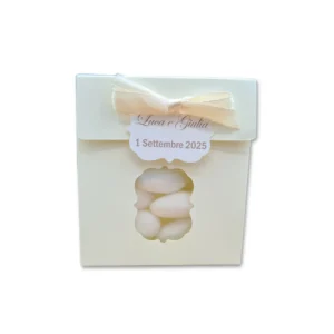 Scatolina portaconfetti Traccia d’Amore